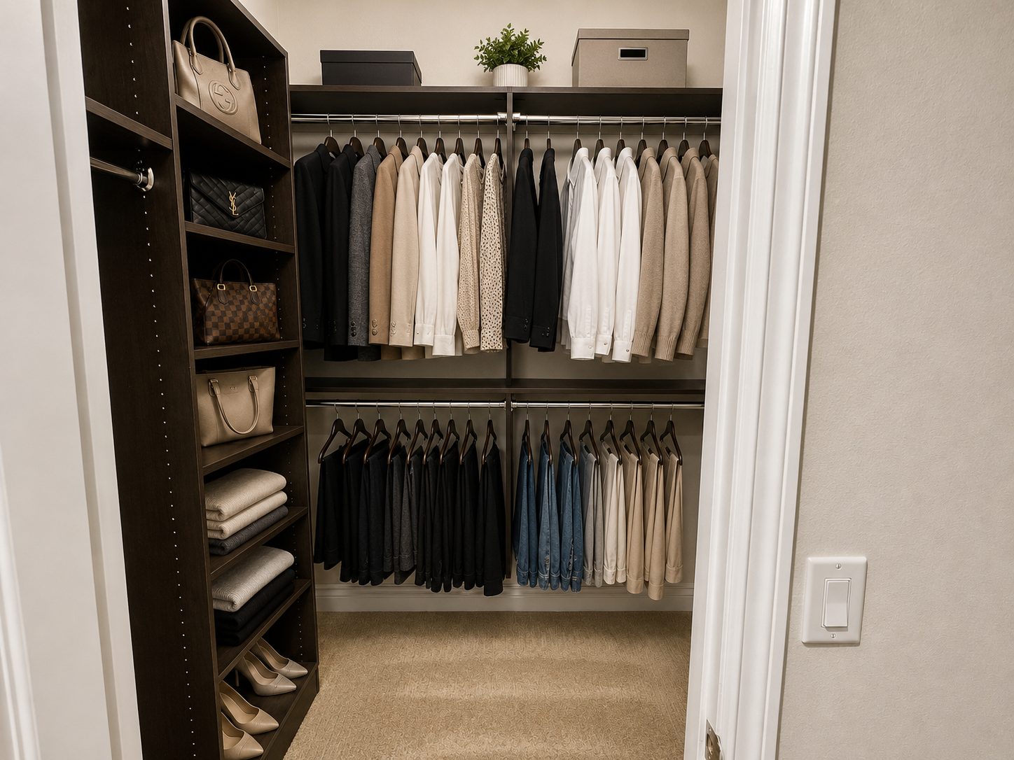 Walk-in closet
